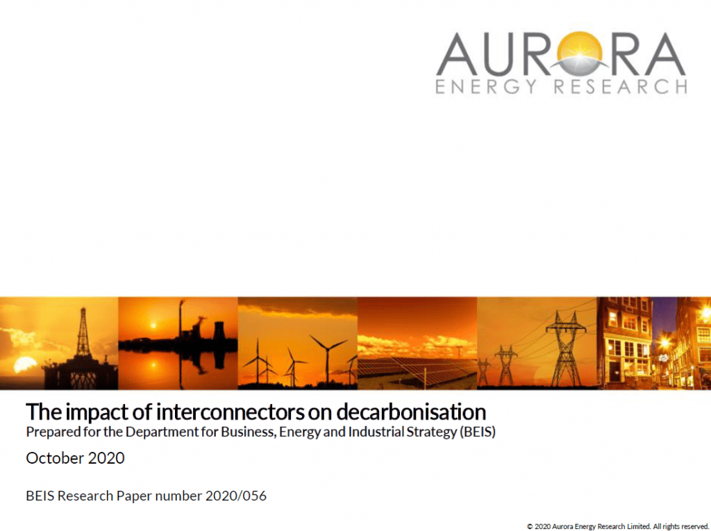 The Impact of Interconnectors on Decarbonisation 2020 - MaresConnect ...